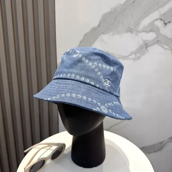 샤넬 데님 버킷햇