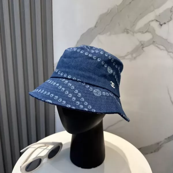 샤넬 데님 버킷햇