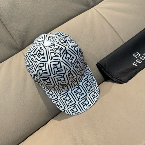 펜디 더블 F 자카드 볼캡