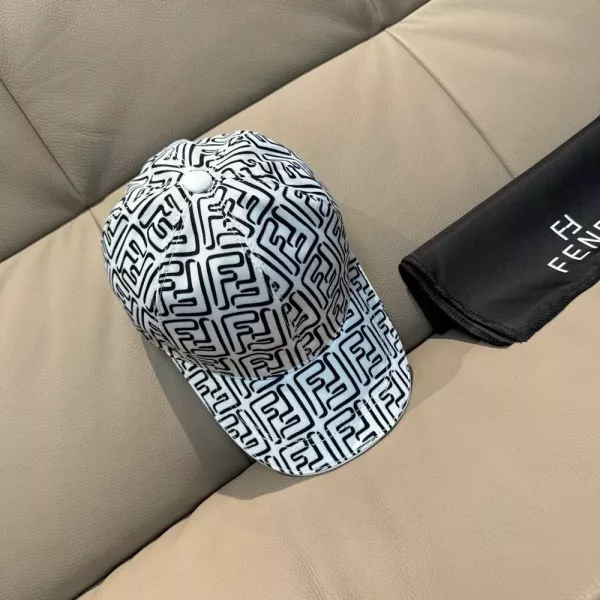 펜디 더블 F 자카드 볼캡