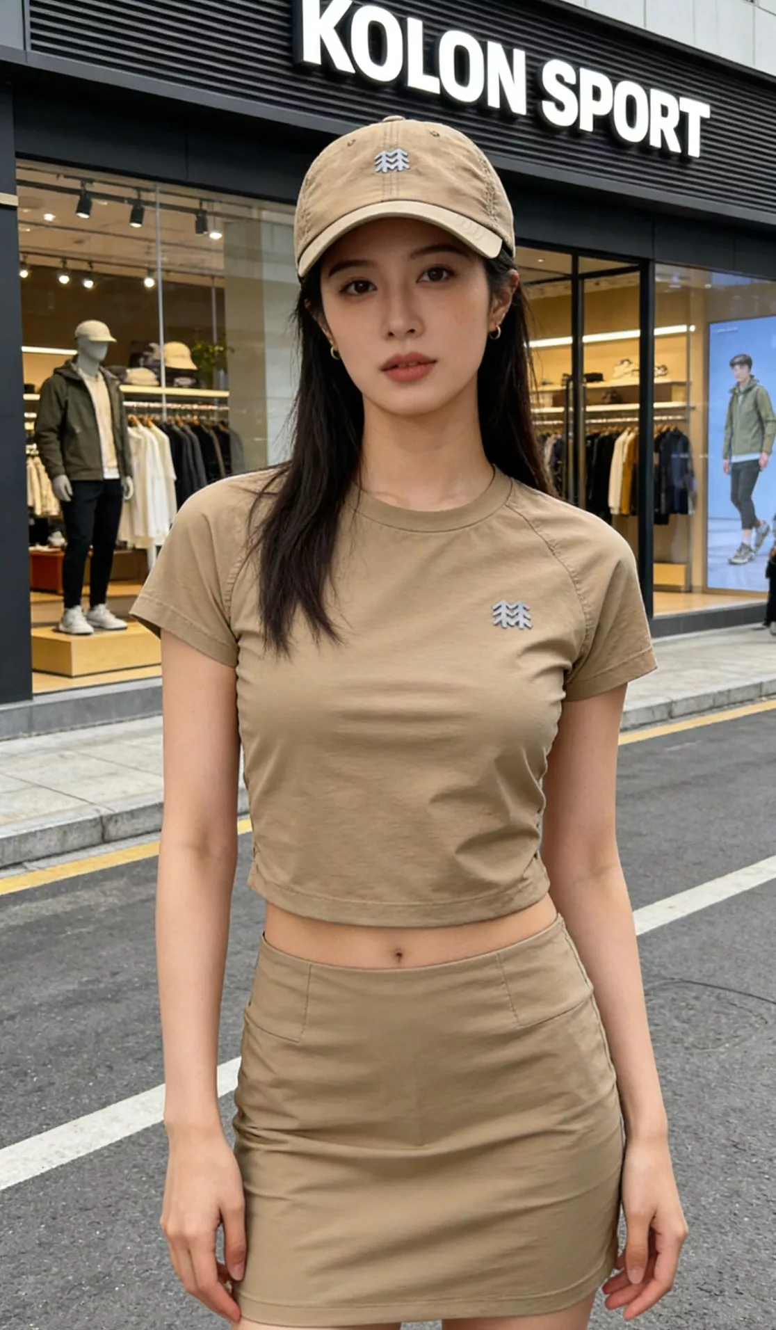 코오롱스포츠 속건 봄여름용 야구모자 상세 이미지 4