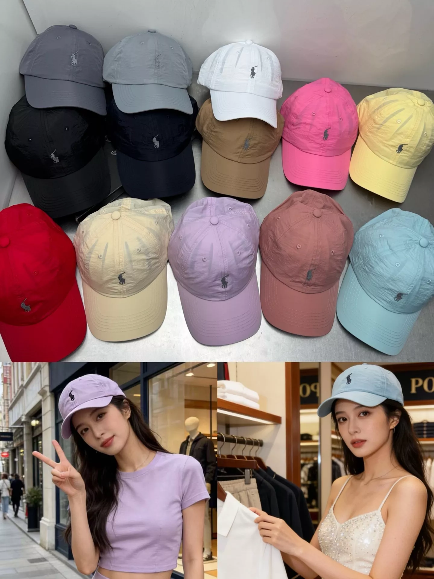 랄프로렌 폴로 속건 봄여름 볼캡 상세 이미지 2