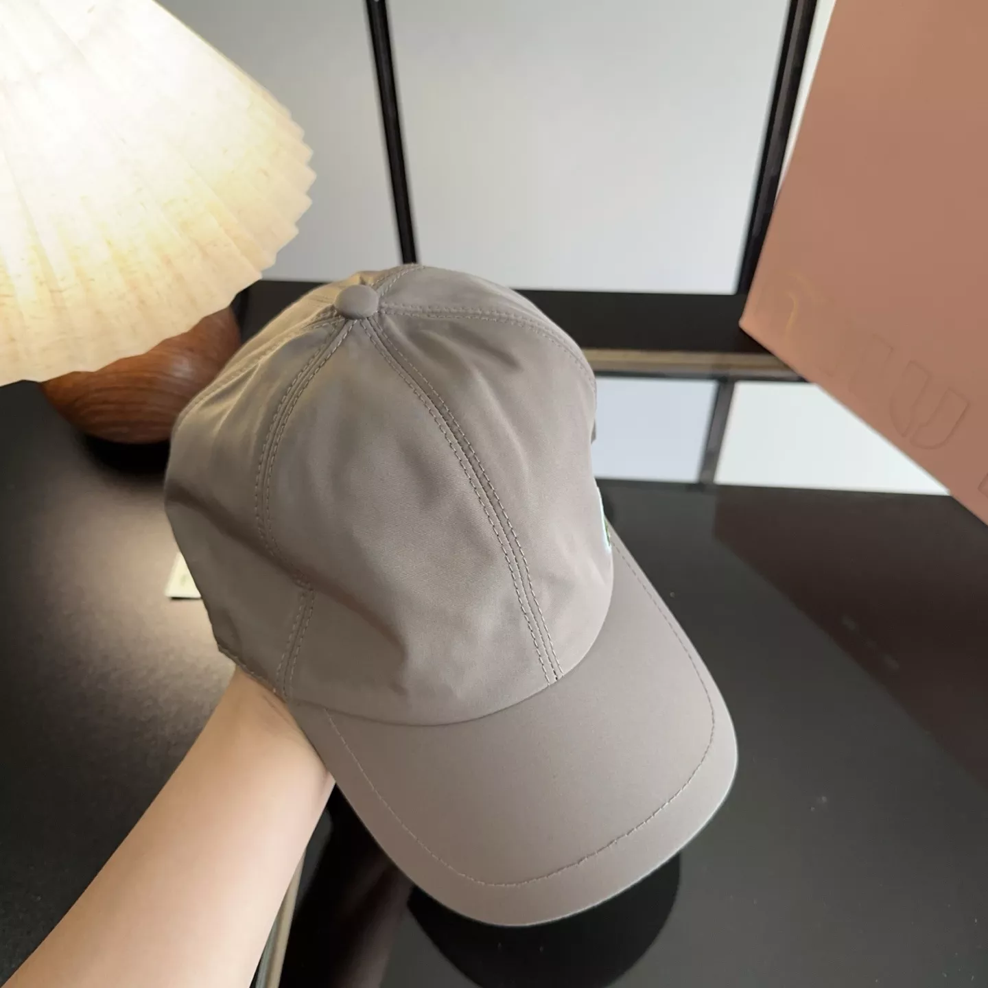 라코스테 악어 자수 로고 볼캡 상세 이미지 7