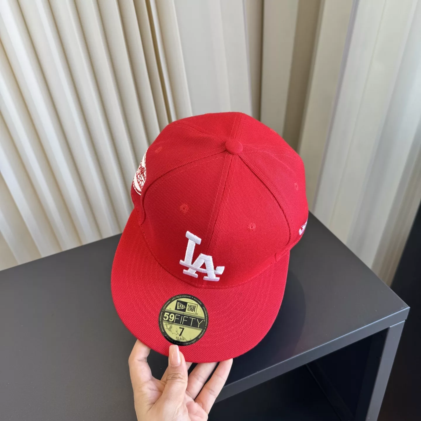 엠엘비 LA 로고 캐주얼 볼캡 상세 이미지 4
