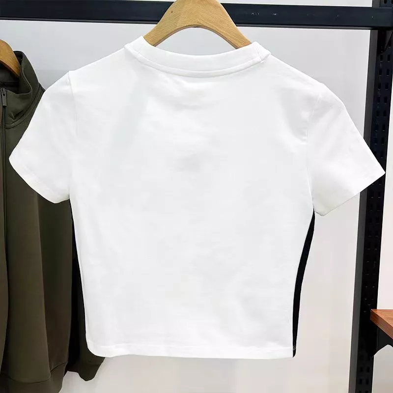 아디다스 여성 크롭 반소매 티셔츠 상세 이미지 7