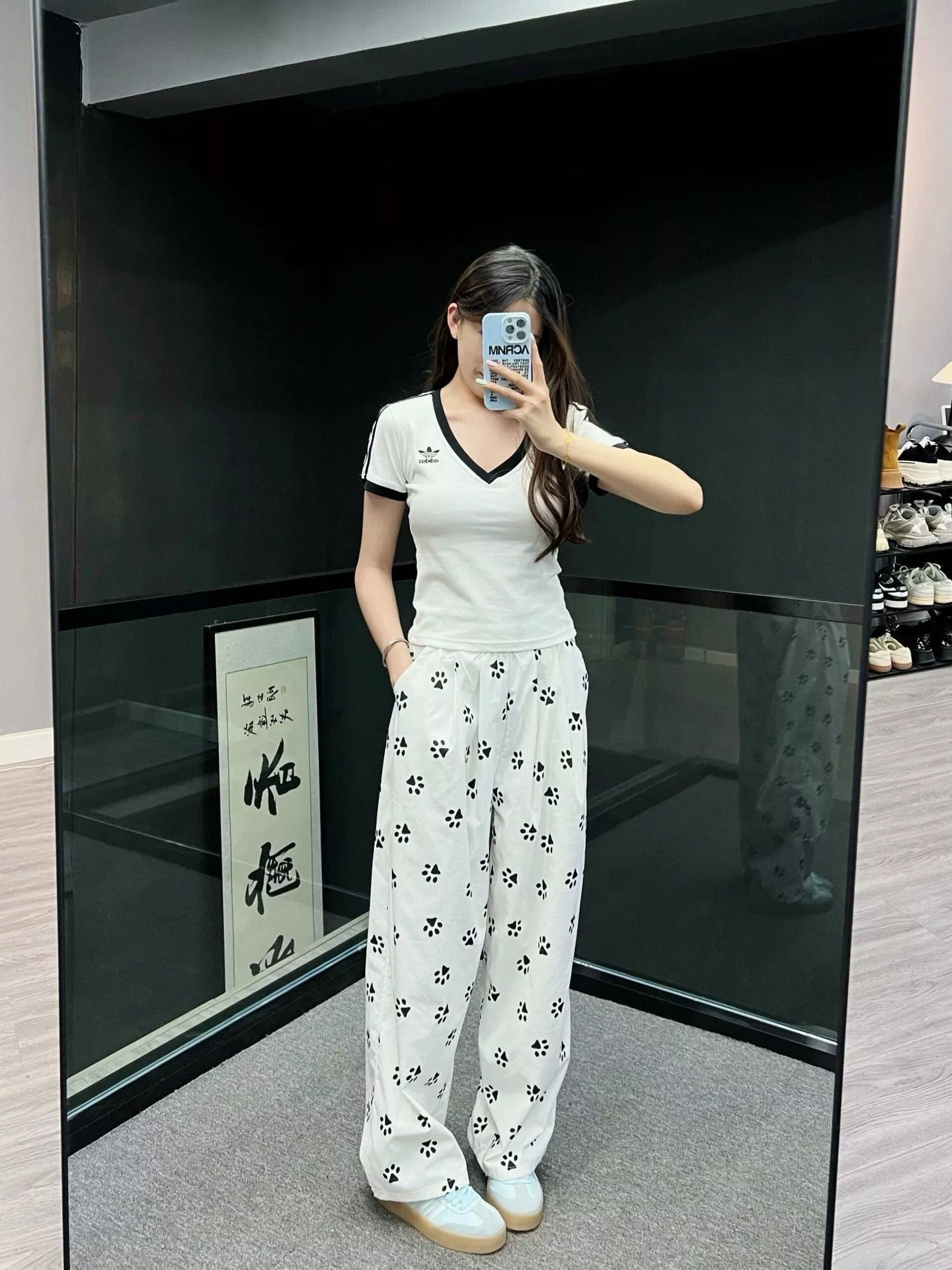 아디다스 브이넥 여성 반소매 티셔츠 상세 이미지 29