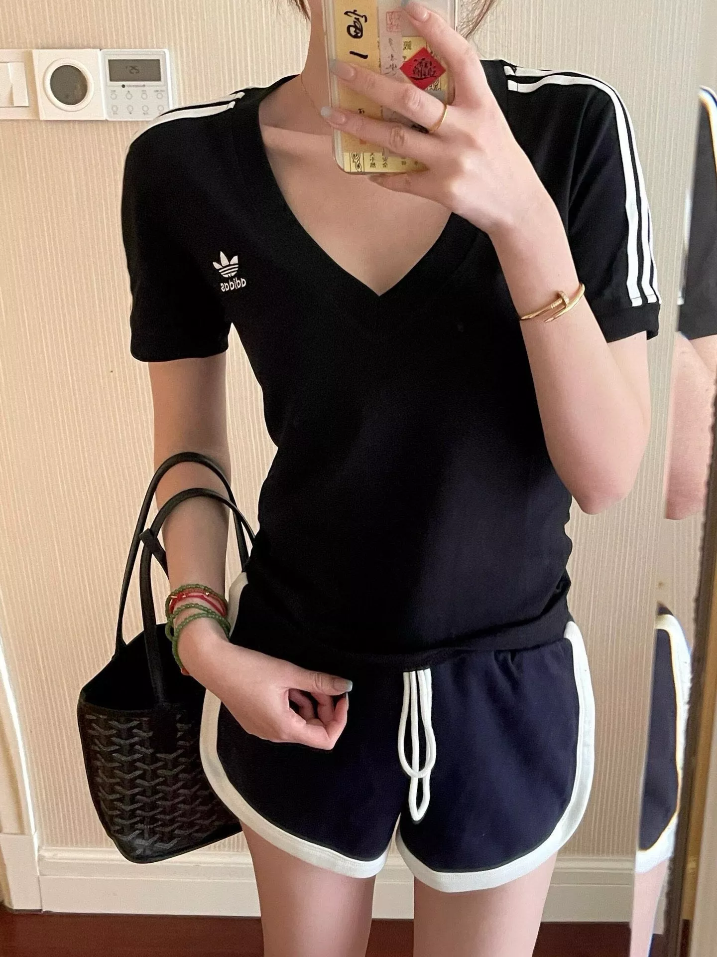 아디다스 브이넥 여성 반소매 티셔츠 상세 이미지 25