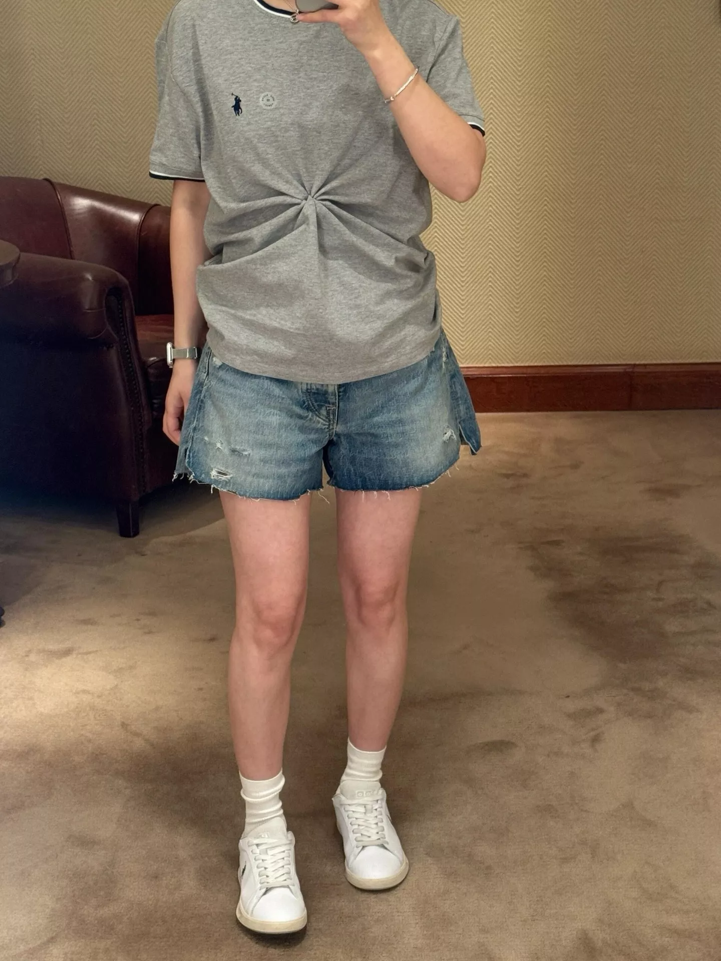 랄프로렌 남녀공용 라운드넥 반소매 티셔츠 상세 이미지 69