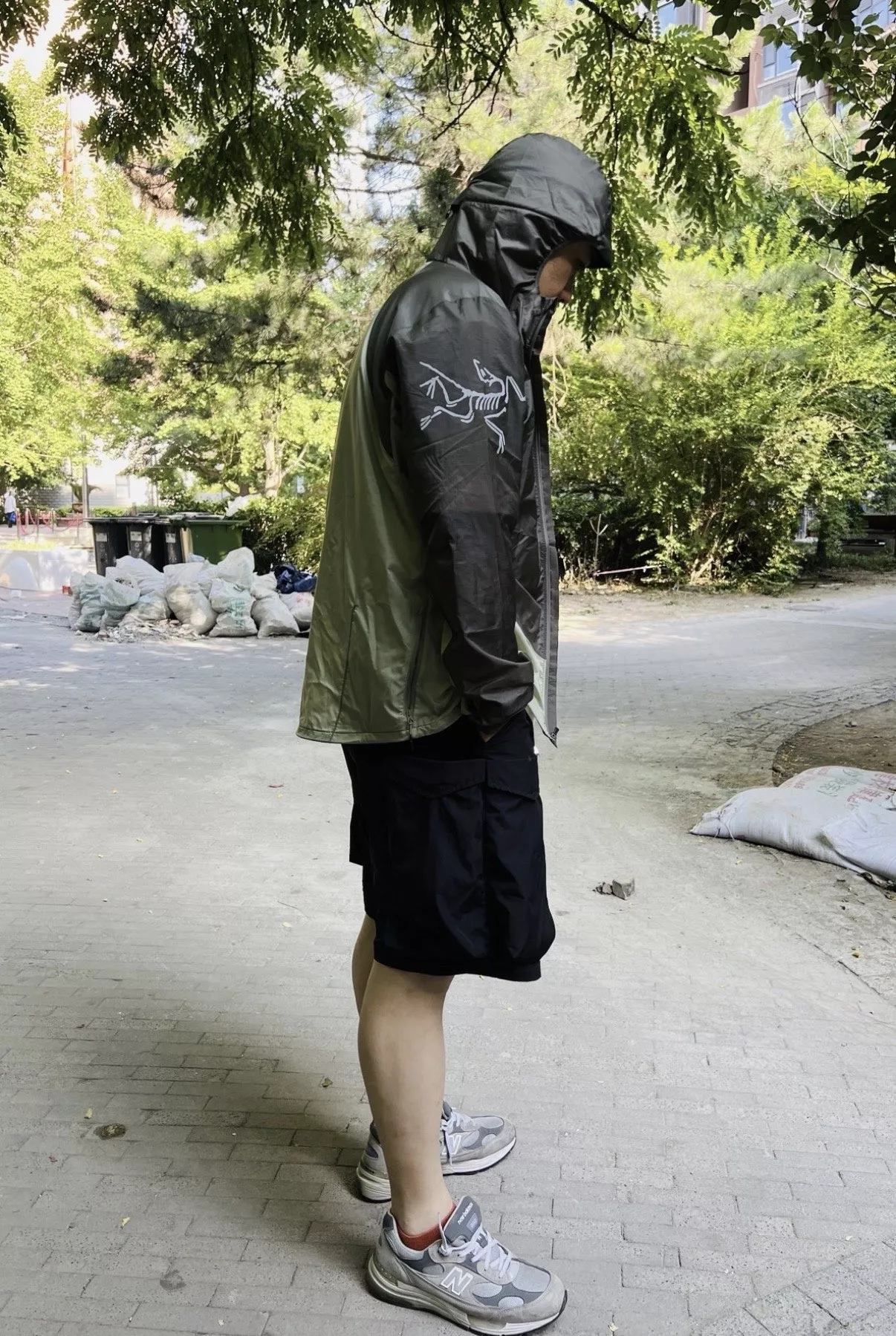 아크테릭스 경량 후드 바람막이 재킷 상세 이미지 40