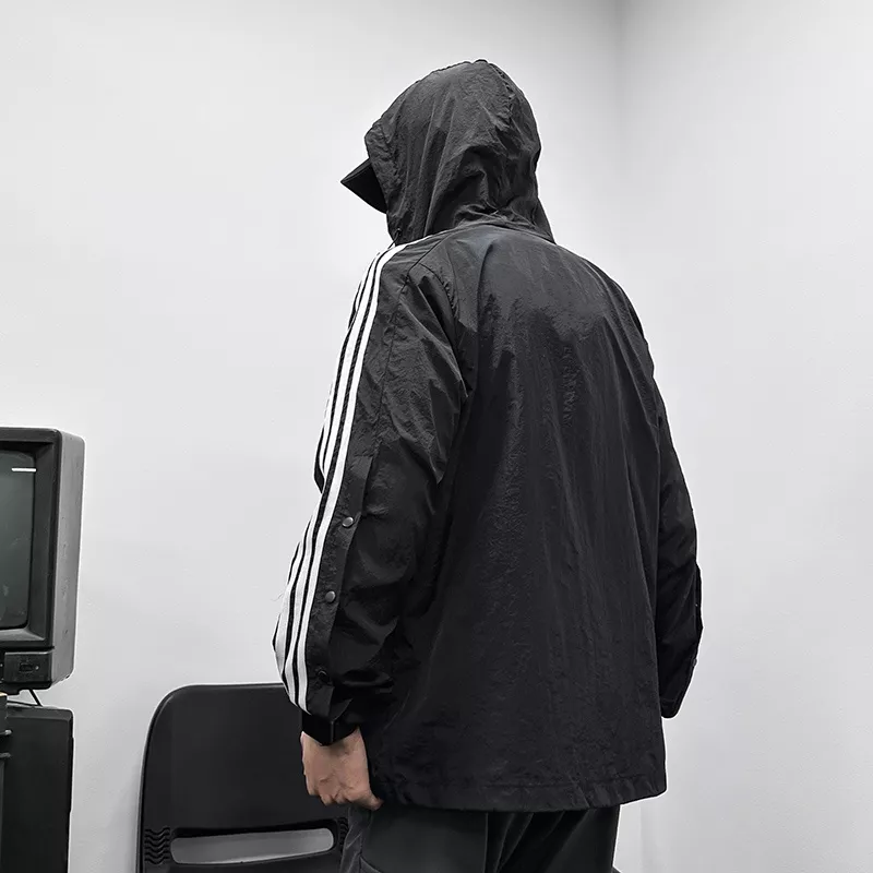 아디다스 삼선 자수 후드 자외선 차단 재킷 상세 이미지 23