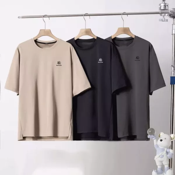 카일라스 아이스 쿨링 무봉제 라운드넥 반소매 티셔츠