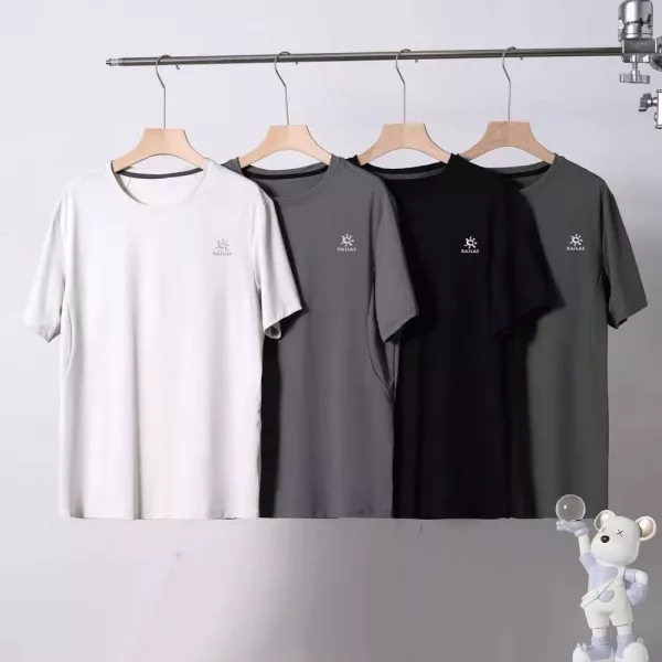카일라스 원형 넥라인의 아웃도어 속건 반소매 티셔츠