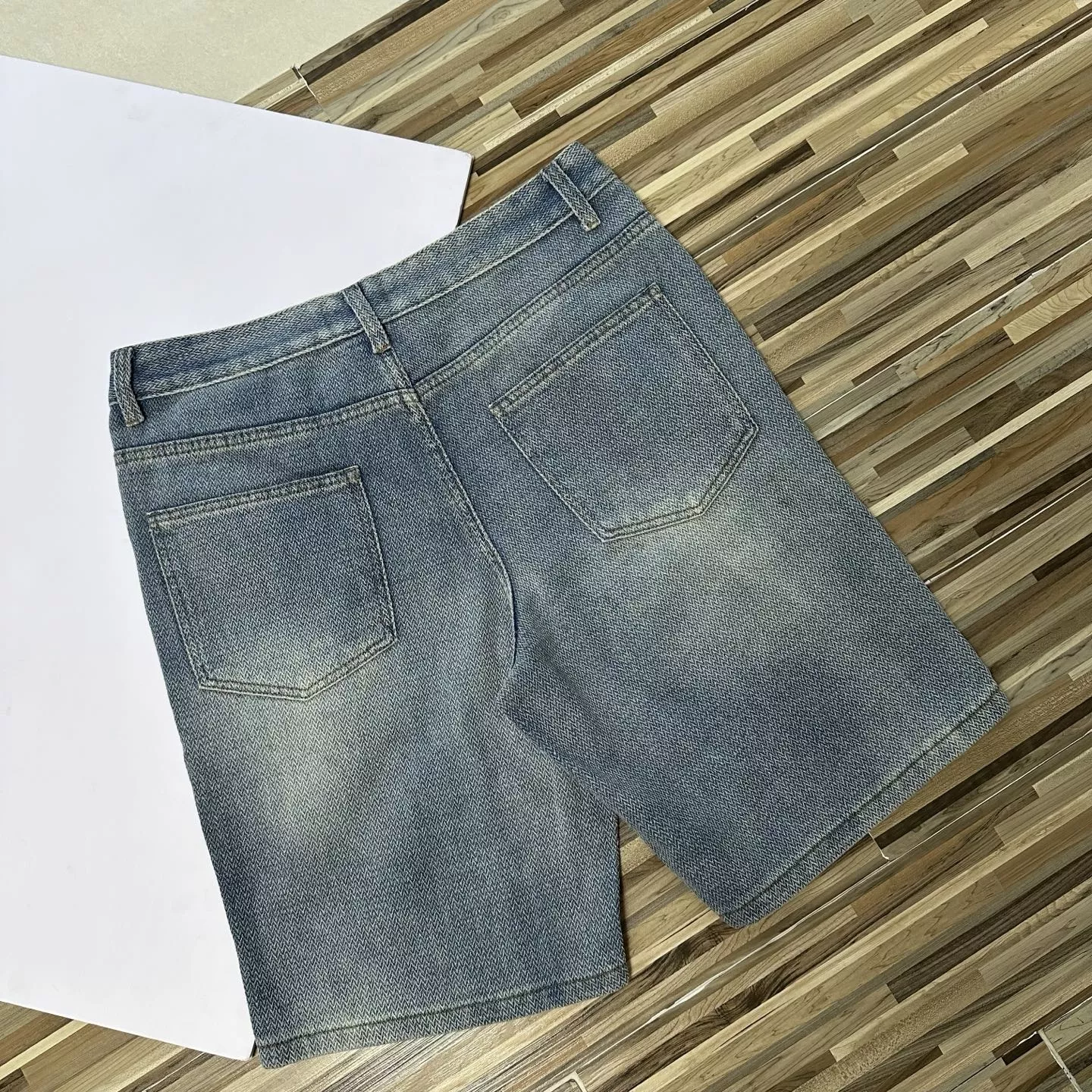랄프로렌 남성 워싱 데님 반바지 상세 이미지 9