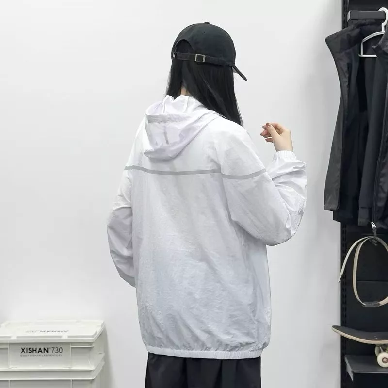 나이키 후드형 우븐 자외선 차단 재킷 상세 이미지 25