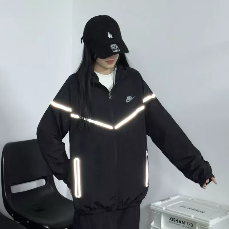 나이키 후드형 우븐 자외선 차단 재킷 상세 이미지 26