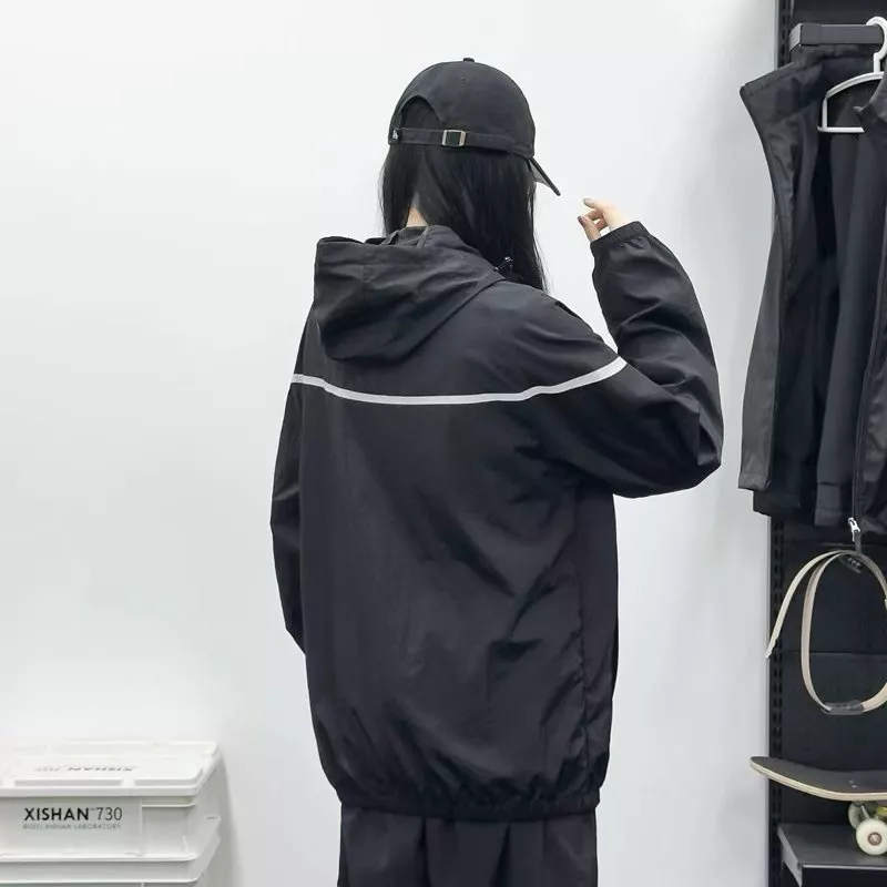 나이키 후드형 우븐 자외선 차단 재킷 상세 이미지 24