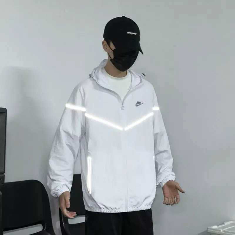 나이키 후드형 우븐 자외선 차단 재킷 상세 이미지 29
