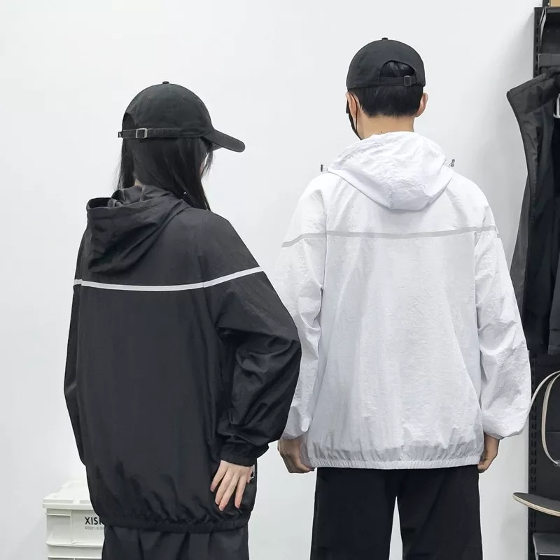 나이키 후드형 우븐 자외선 차단 재킷 상세 이미지 13