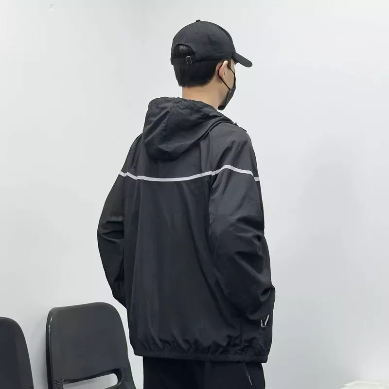 나이키 후드형 우븐 자외선 차단 재킷 상세 이미지 19