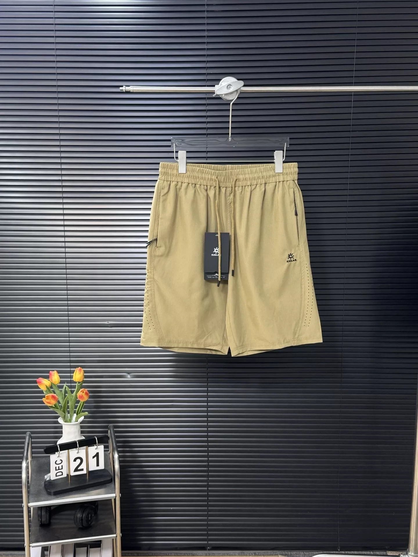 카일라스 통기성 스트레치 캐주얼 반바지 상세 이미지 2