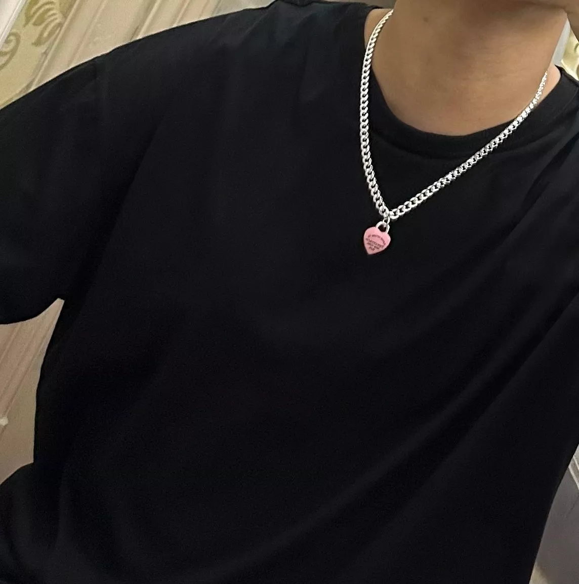 티파니앤코 빈티지 무드 실버 체인 목걸이 상세 이미지 7