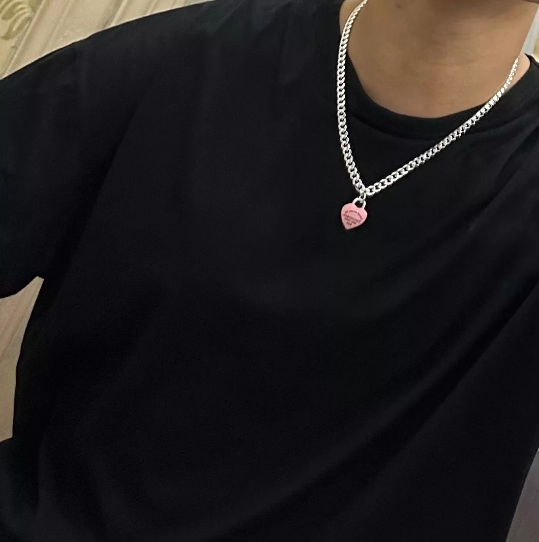 티파니앤코 빈티지 무드 실버 체인 목걸이 상세 이미지 4