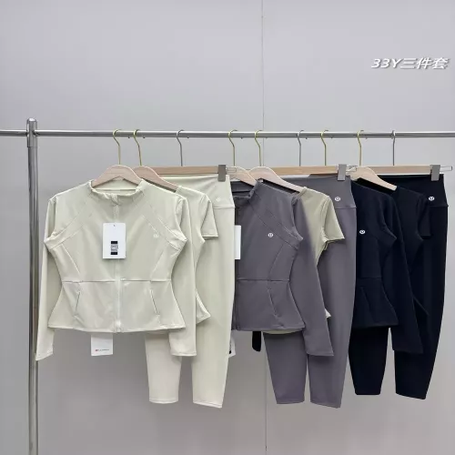 룰루레몬 여성 요가 쓰리피스 세트