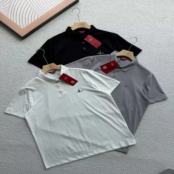 비음러펀 초경량 남성용 반소매 폴로 티셔츠