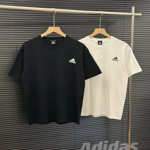 아디다스 삼선 로고 오버핏 반소매 티셔츠