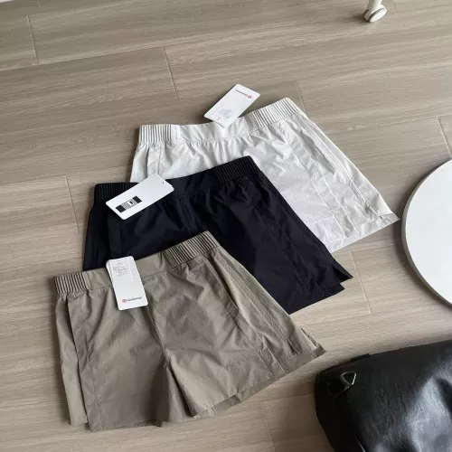 룰루레몬 스트레치 우븐 여성용 하이웨이스트 쇼츠