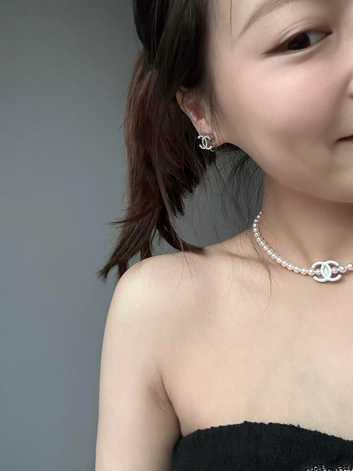 샤넬 진주 체인 초커 겸 목걸이 상세 이미지 30