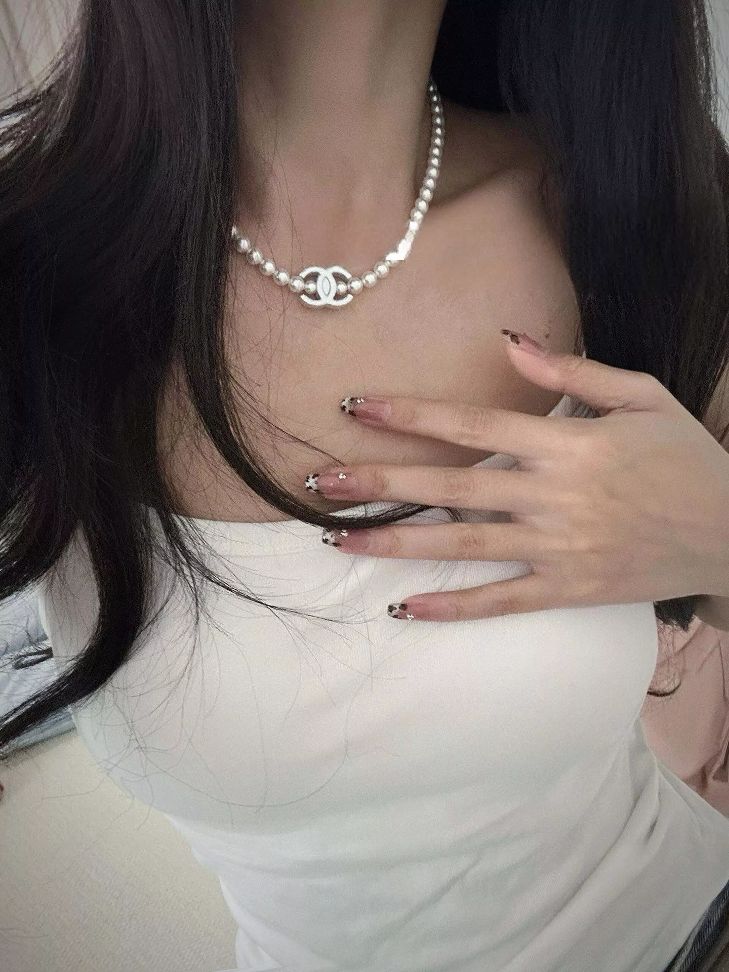 샤넬 진주 체인 초커 겸 목걸이 상세 이미지 22