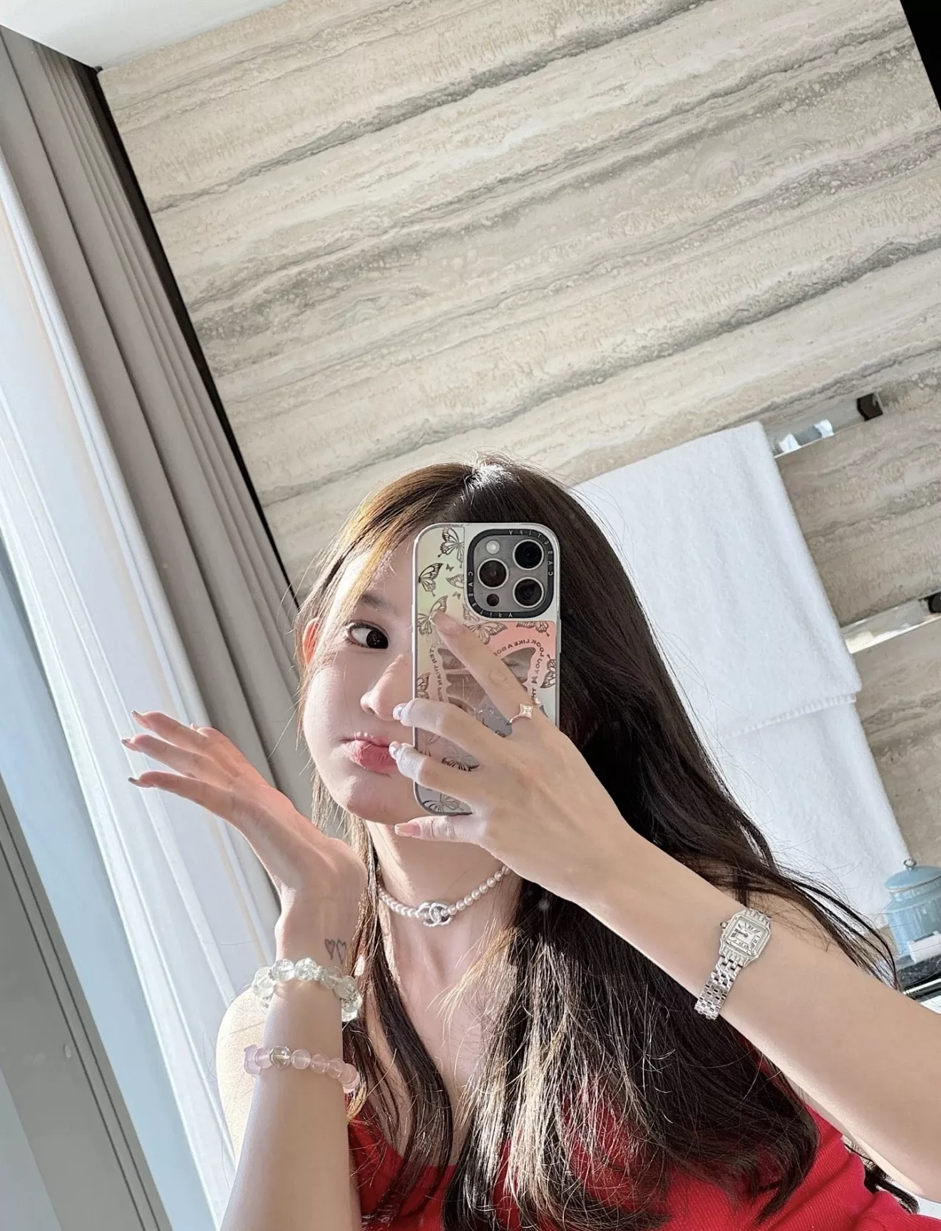 샤넬 진주 체인 초커 겸 목걸이 상세 이미지 50