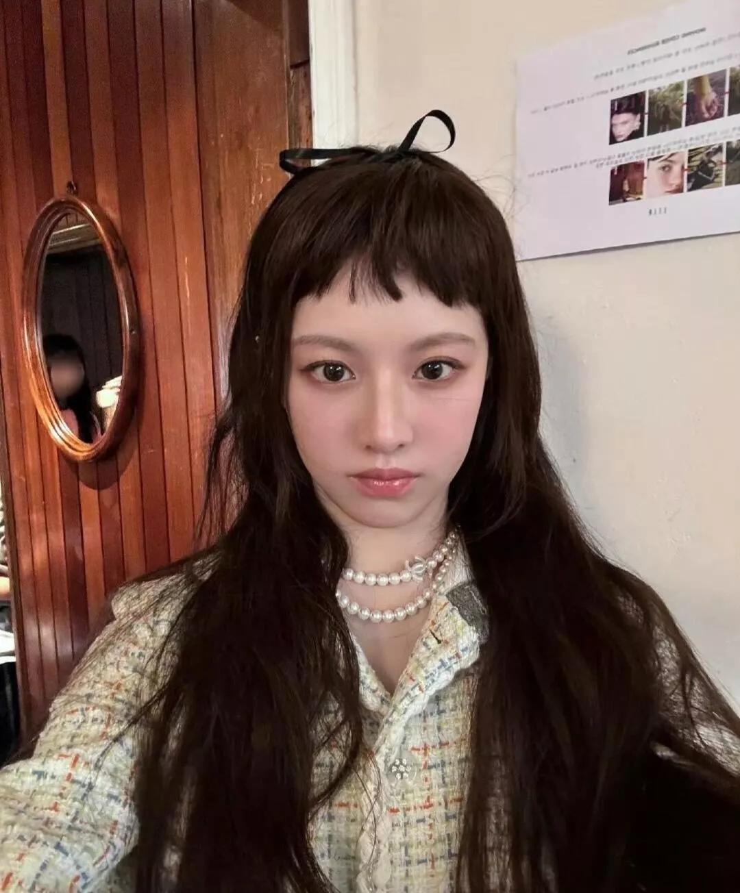 샤넬 더블 C 진주 롱체인 목걸이 상세 이미지 12