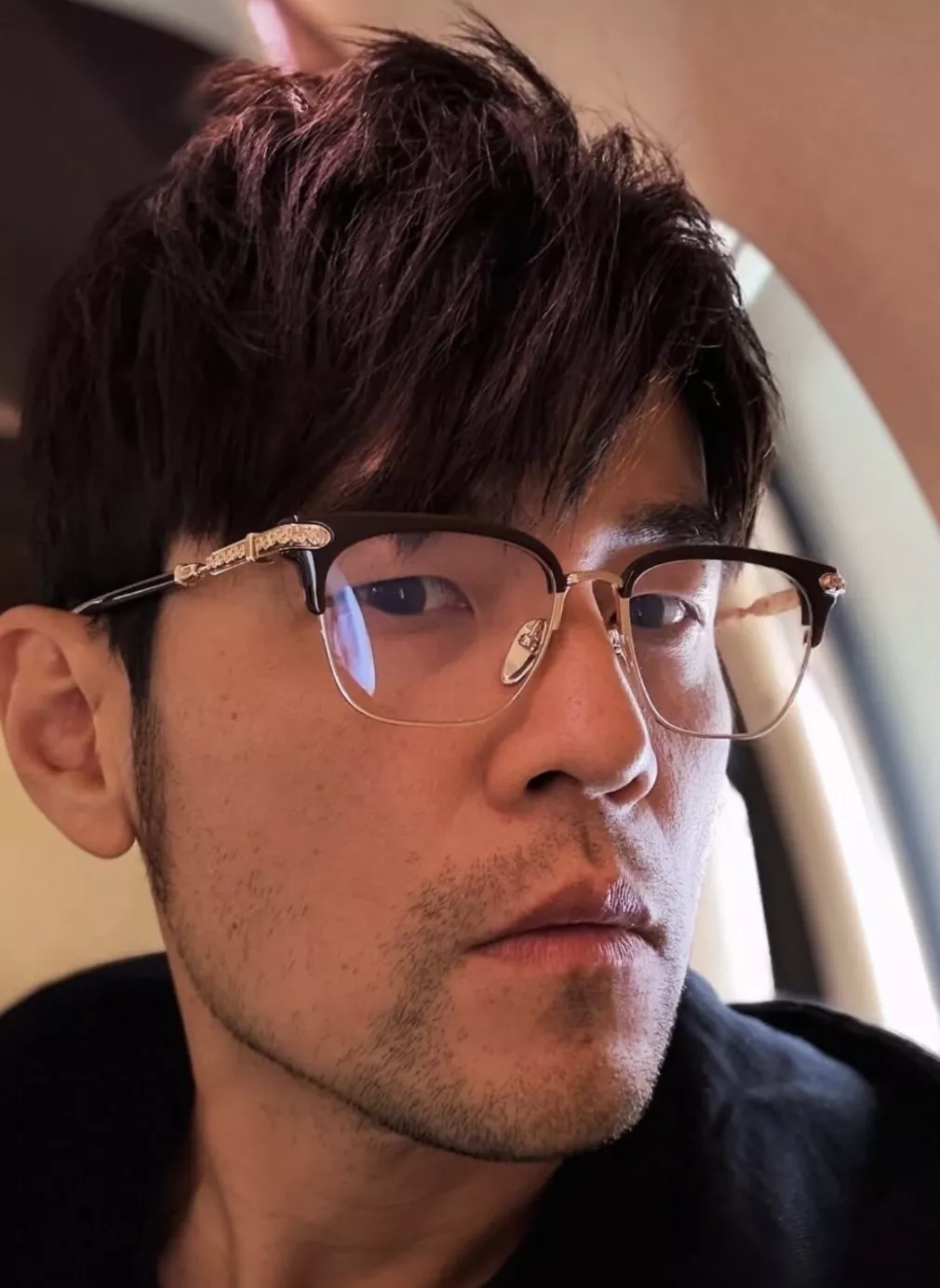크롬하츠 반무테 브로우라인 광학 안경테 상세 이미지 61