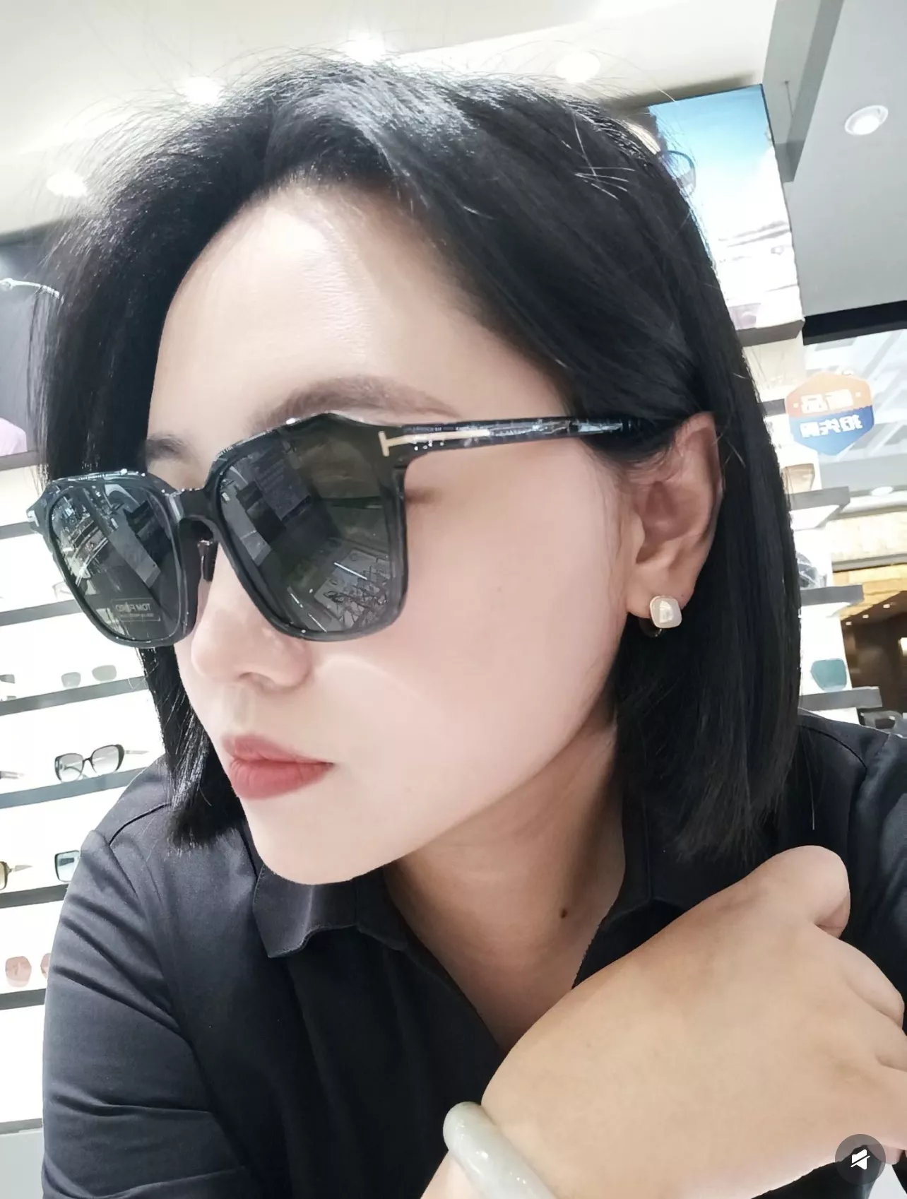 톰포드 다각형 아세테이트 선글라스 상세 이미지 42