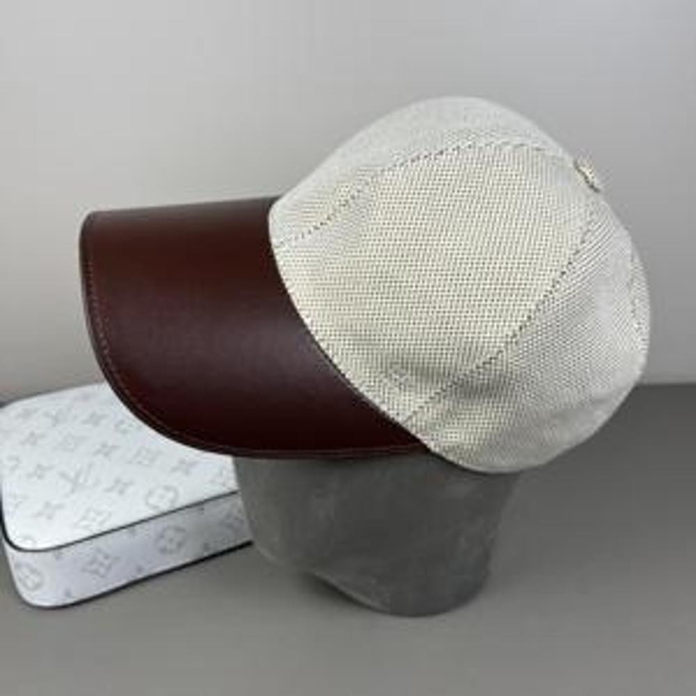 에르메스 클래식 캔버스 레더 믹스 볼캡