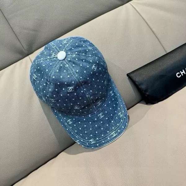 샤넬 데님 더블 C 볼캡