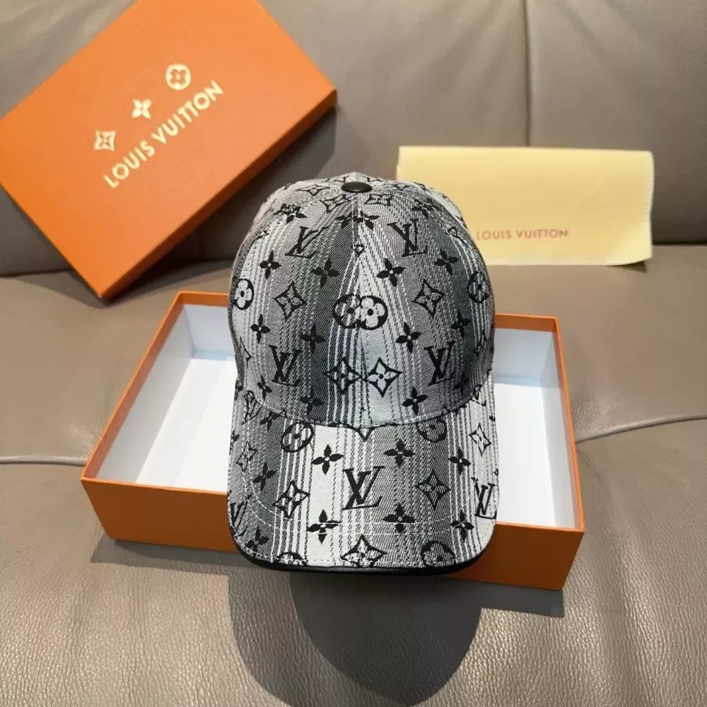 루이비통 그라데이션 자카드 볼캡