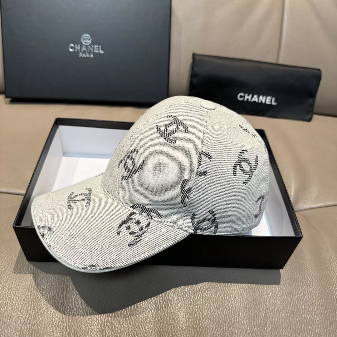 샤넬 클래식 더블 C 캔버스 볼캡 상세 이미지 3