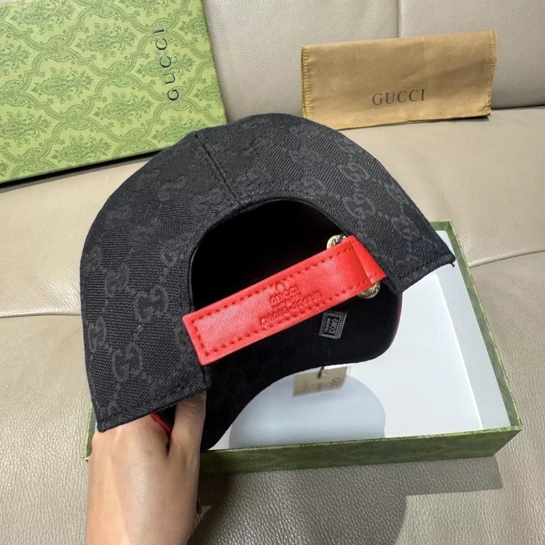 구찌 더블 G 장식 캔버스 볼캡 상세 이미지 8