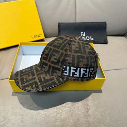 펜디 더블 F 자카드 볼캡
