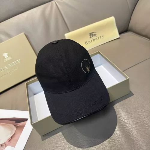 버버리 타이거 프린트 캔버스 볼캡