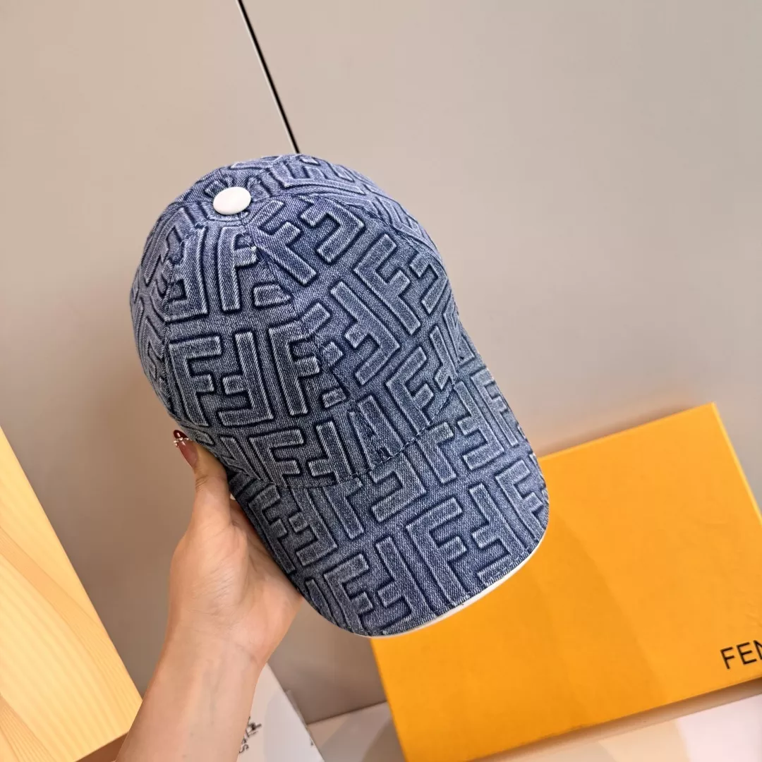 펜디 더블 F 자카드 볼캡 상세 이미지 4
