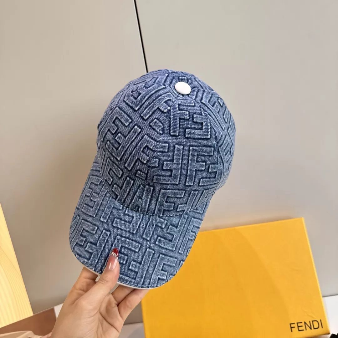 펜디 더블 F 자카드 볼캡 상세 이미지 5