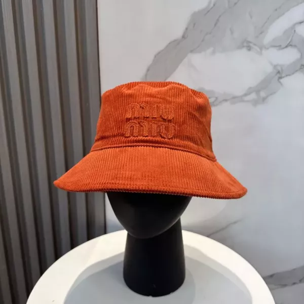 미우미우 코듀로이 버킷햇