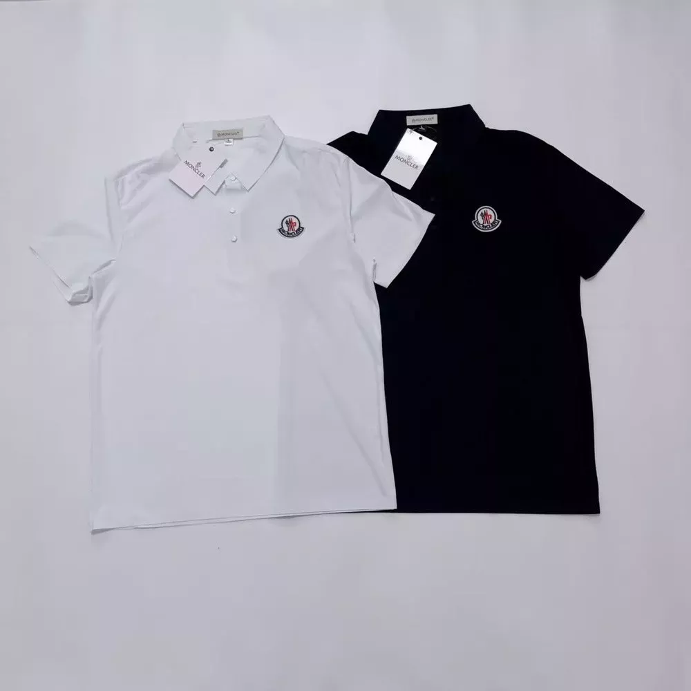 몽클레어 남성 반소매 아이스 실크 폴로 셔츠