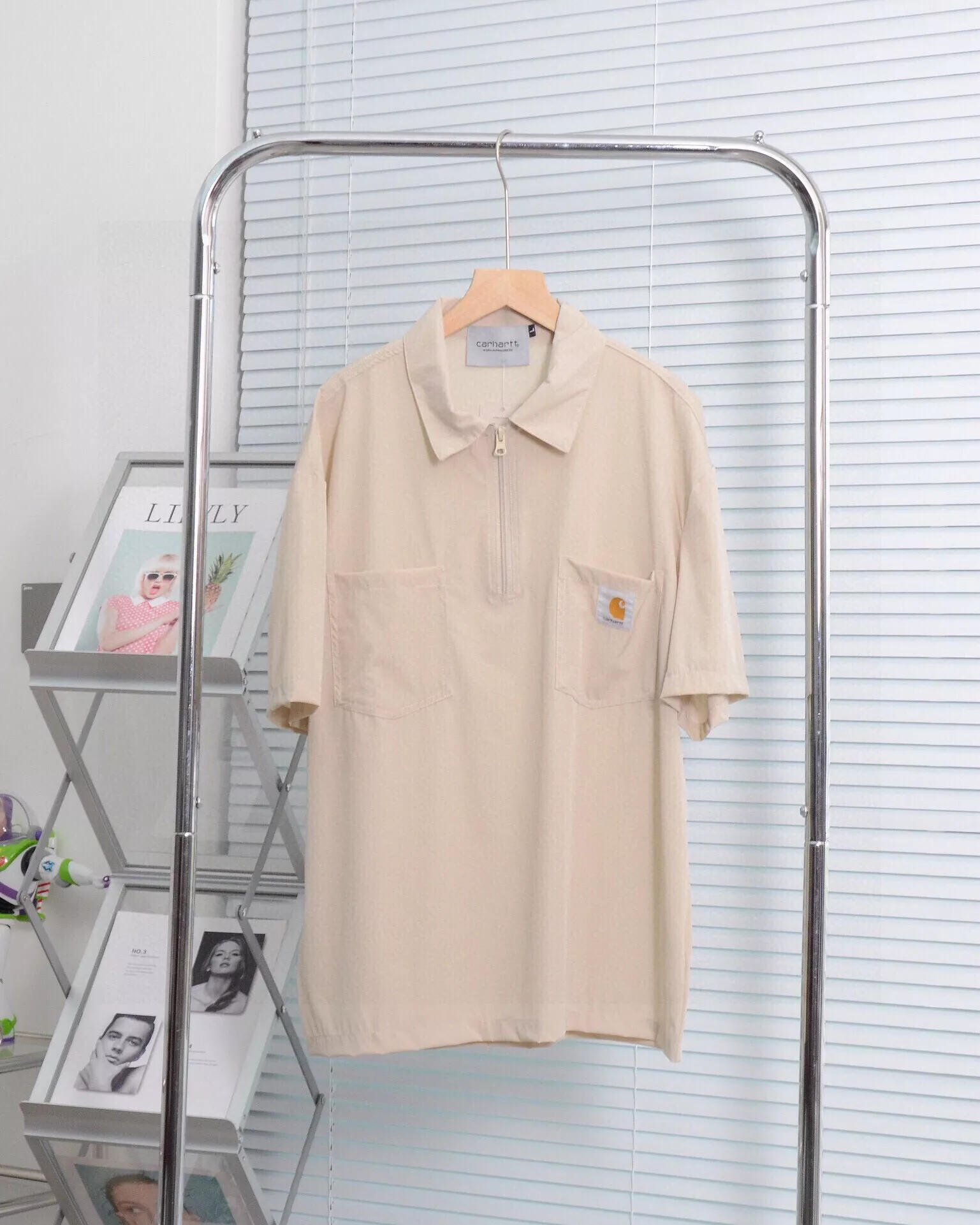 칼하트 빅포켓 반소매 폴로 티셔츠 상세 이미지 3
