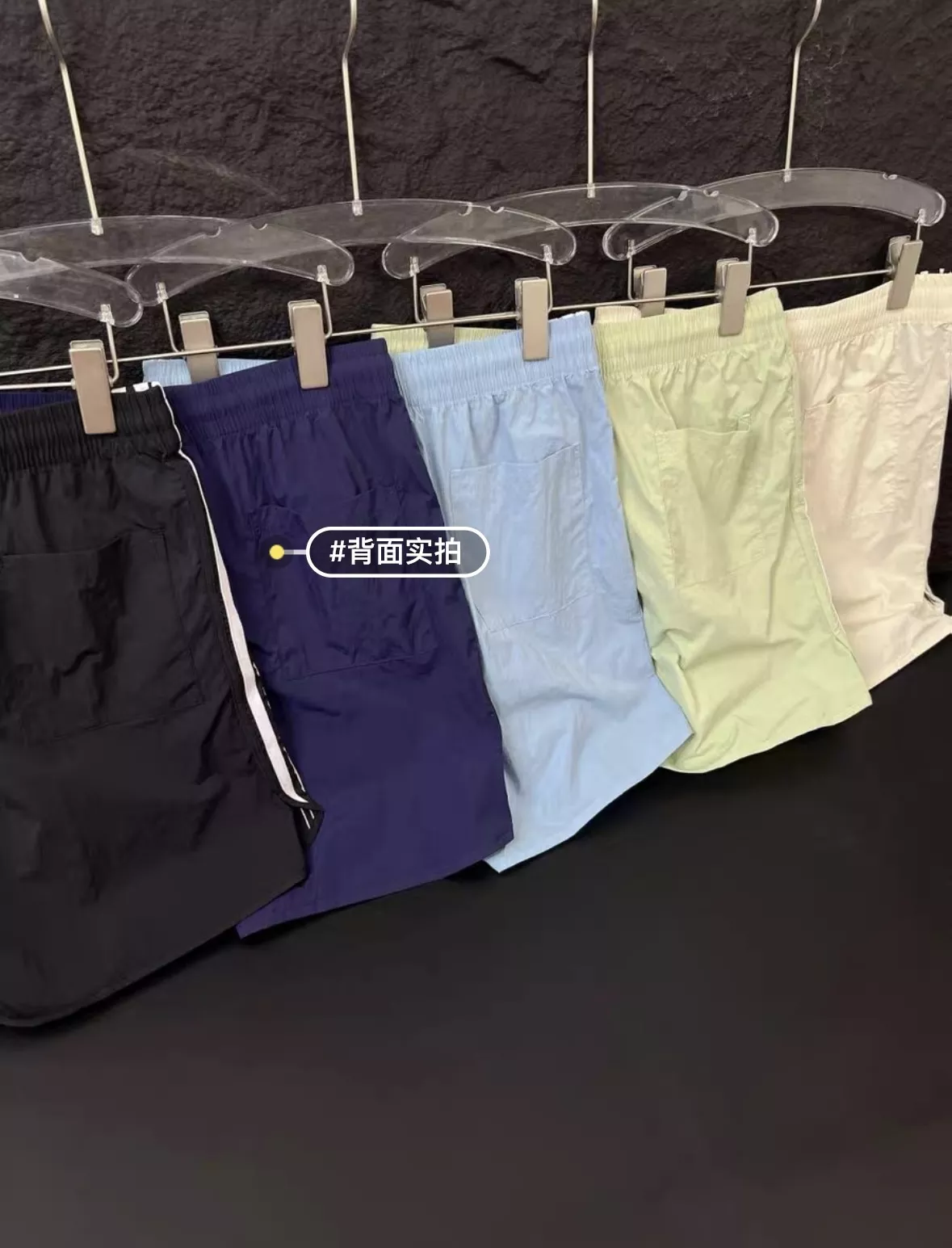 아디다스 삼선 배색 포인트 캐주얼 운동 하프 팬츠 상세 이미지 5