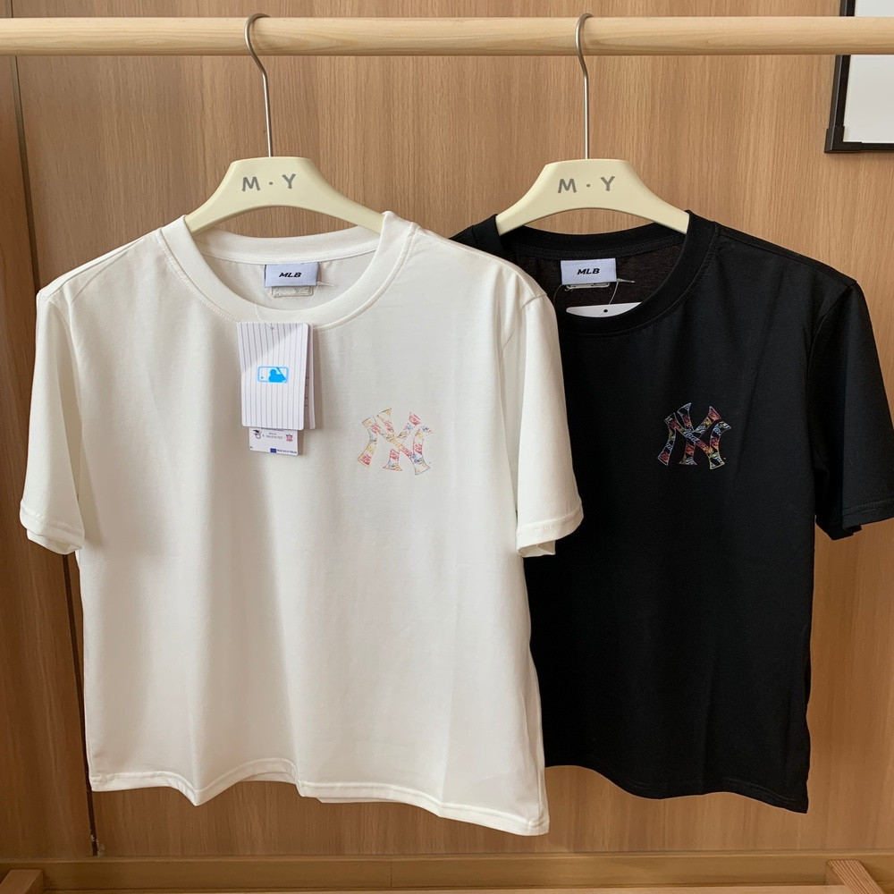 엠엘비 NY 컬러 프린팅 루즈핏 반소매 티셔츠